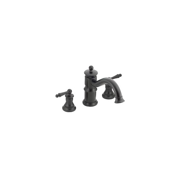 Wrought Iron Two-Handle Roman Tub Faucet
